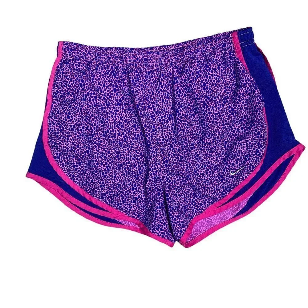 Nike Tempo Leopard Print Running Shorts Size Small